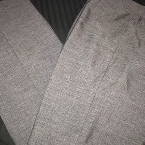 Lined Dress Grey Pants